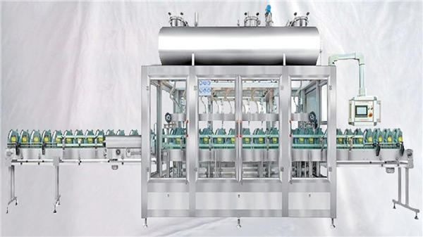 ważąca obrotowa napełniarka do olejów smarowych 