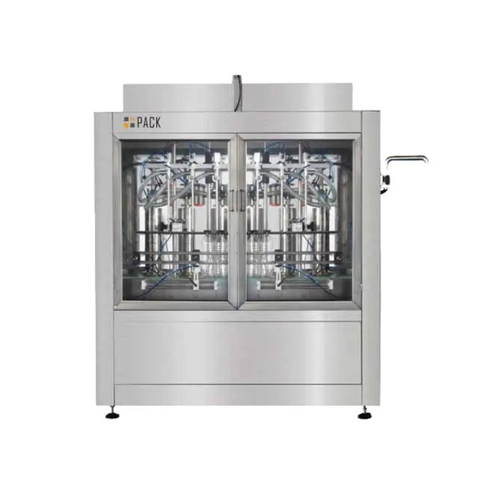 6-głowicowa automatyczna maszyna do napełniania płynem oliwy z oliwek