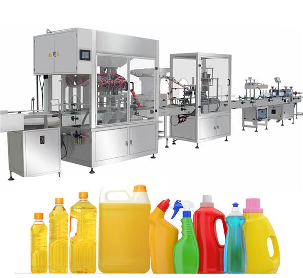 Gravity Bleach Filling Machine, Bleach Filling Production Line