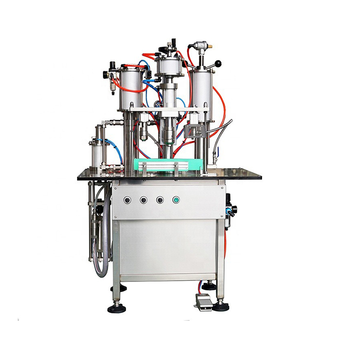 Tania automatyczna maszyna do napełniania puszek sprayem