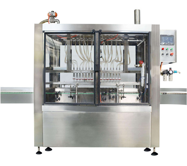 W pełni automatyczna maszyna do napełniania kremów kosmetycznych z 10 głowicami