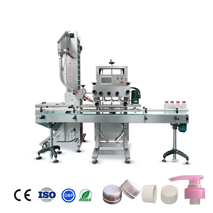 W pełni automatyczna maszyna do zamykania szklanych butelek do szamponu