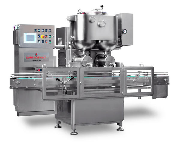 Półautomatyczna maszyna do napełniania konfitur owocowych Double Heads 