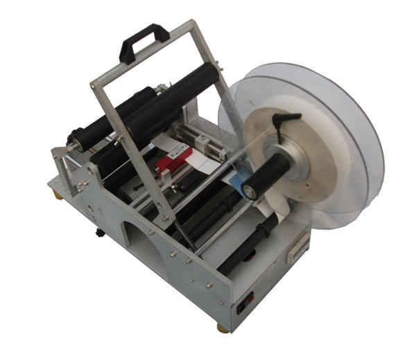 Półautomatyczna maszyna do etykietowania butelek fabrycznych