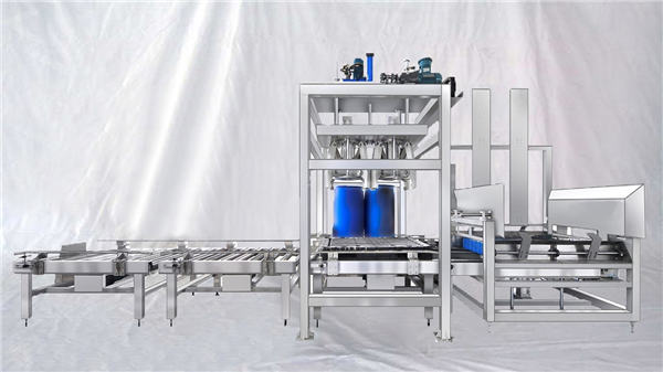 Konfigurowalna automatyczna maszyna do napełniania o dużej pojemności 100-1000L ESDF